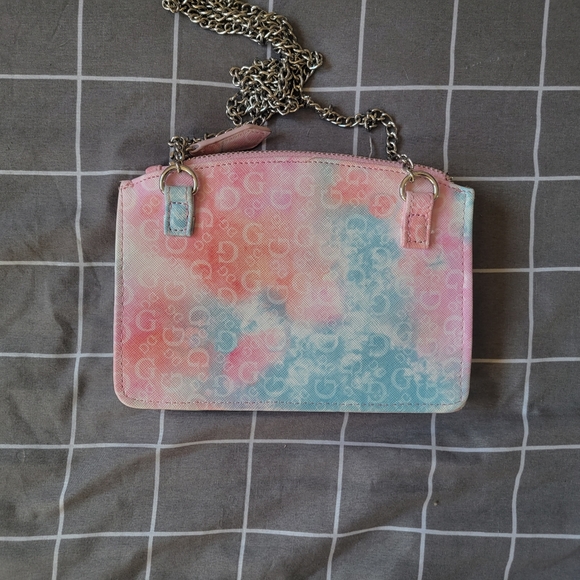 pastel guess mini crossbody bag / purse - Picture 2 of 3